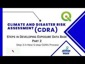 CDRA Steps in Developing Exposure Data Base Part 2