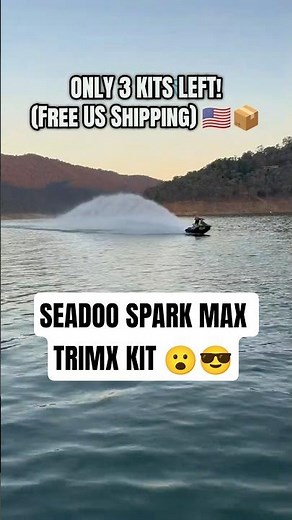 Seadoo Spark Trixx: Stock vs. TrimX Upgrade! 🚀 #seadoo #sparktrixx #seadoospark #seadoolife #pwc