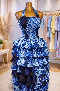 Handmade Ankara Maxi Dress: Long Layered African Print - Etsy