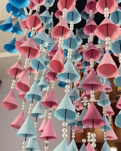 5.7M views · 40K reactions | Beautiful paper jhumar DIY craft idea #crafts #deepscraft #homedecor | Deep's CRAFT | Facebook