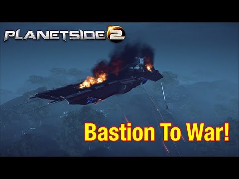 Our First Bastion Ever! - Planetside 2 Gameplay!