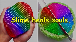 ASMR Slime Popping and Poking – Relax with Different Slime Textures