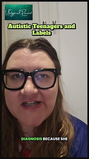 Autistic teenagers and labels