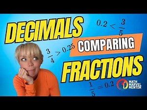 Comparing Fractions and Decimals (3 Easy Strategies!) | 6th Grade Math