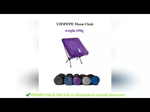 650g Flat Replacement Zero Dyneema Moon Chair Ultralight Folding Chair XGrip Plaid Fabric 7 Series T