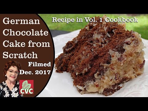 German Chocolate Cake - Family Heirloom Recipes - My Husbands Favorite