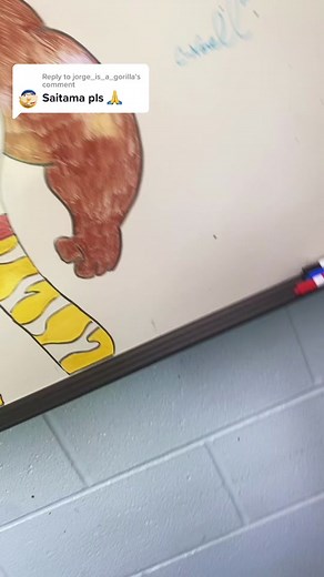 Replying to @jorge_is_a_gorilla Character Request #ReTokforNature #PostitAffirmations #satima #onepunchman #fyp #foryoupage #anime #art #drawing