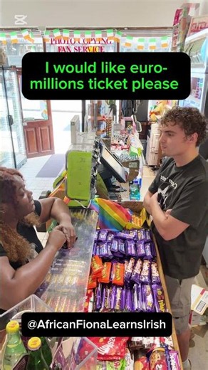 Ordering a EuroMillions Ticket in Irish ☘️🇮🇪