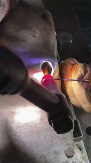 Repairing a BMW oil pan using the YesWelder TIG-200P-ACDC-PRO! #yeswelder #bmw #repair #tigwelding