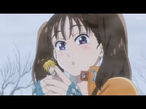 Diane grabs Meliodas (Part 1) (from The Seven Deadly Sins) [Giantess]