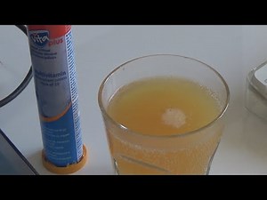 Vita Plus Multivitamin Effervescent Tablets Pack of 20 90 g Unboxing and Test.