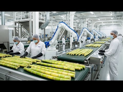 How Sugar Is Made in a Sugarcane Factory | Complete Process Explained