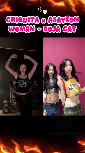 Chiquita & AsaYeon Dance to Doja Cat’s “Woman”! 🔥💃