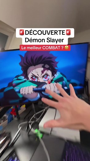 Découverte en live de démon Slayer ! Apriori le combat est fou alors venezzz #react #manga #demonslayer #tanjiro #animé ….