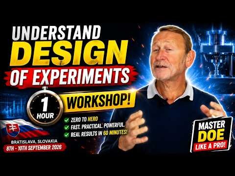 Understand Design of Experiments with 1 hour workshop!
