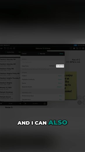 Building the perfect set just got easier 🎤 With OnSong’s new Set Picker, you can quickly browse, search, and organize your songs for smooth, stress-free performances. Create, edit, and manage your sets, all in one place. #OnSong #OnSongApp #MusicTech #MusicTools #DigitalSongbook | OnSong