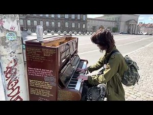 It's just a burning memory - The Caretaker - Copenhagen street piano