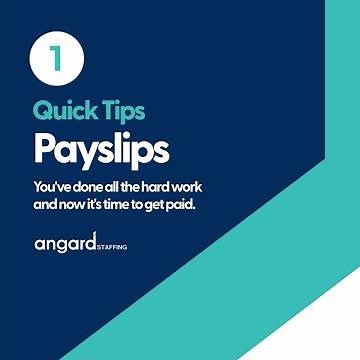 Tip 1 - Payslips