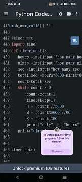 My 6th day of coding #ipython TIMER Check ✅ pragrrame # coding #python programming # coding skill