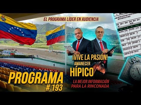 AMANECER HÍPICO #193 #domingo 12 de #ABRIL #carrerasdecaballos #larinconada #hipismo #2026 #5y6 