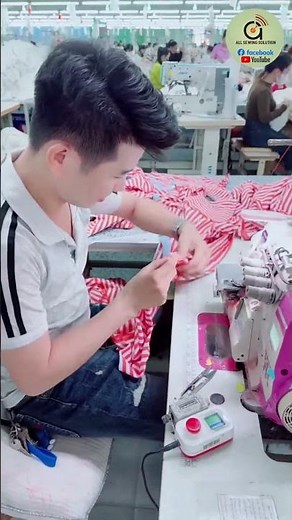 Sewing operator training 🧵🪡🧶 #germents #machine #making #traning #operator #sewing #tshirt #shorts