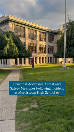 Morristown Media®️ on Instagram: "An official statement (see on story) from Morristown High School Principal Mark Manning addressed recent online rumors and misinformation regarding a police matter that took place at the school on May 15th. According to Manning, a former student arrived at the school to request a transcript and was held at the security desk while the request was being processed. During that time, the School Resource Officer identified an active warrant for the individual’s arres
