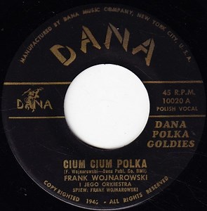 Frank Wojnarowski I Jego Orkiestra - Cium Cium Polka / Zakochana Dziewezyna