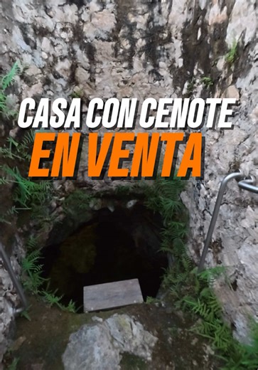 Casa con cenote en venta en el Norte de Mérida Yucatán lista para entrega inmediata #cenote #cenotesmexico #casaenventa #meridayucatan🇲🇽 #ventadecasas
