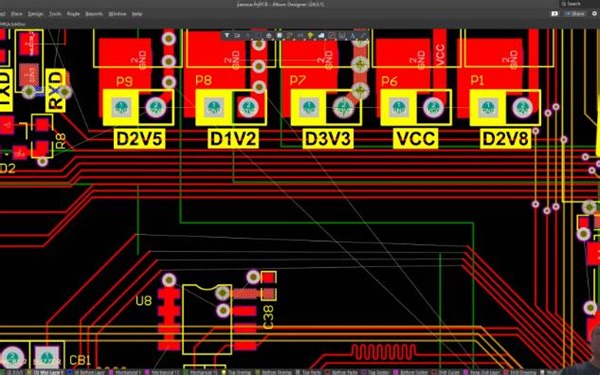 第41集_AltiumDesigner中规则设置之线距的设置与理解