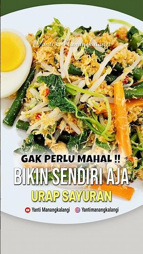 URAP SAYURAN ENAK SEHAT MURAH! 🌿🥕 #UrapSayuran #ResepRumahan #ResepPraktis #EasyCooking