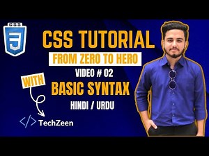 CSS Tutorial: Basic Syntax Of CSS | CSS Syntax
