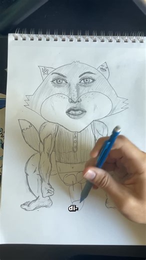 Adam on Instagram: "How to Draw a Realistic Fox 力"