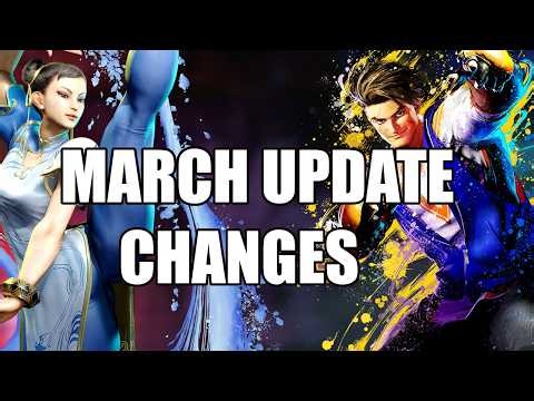 SF6 March Update Luke and Chun-Li Changes (Mild buffs)