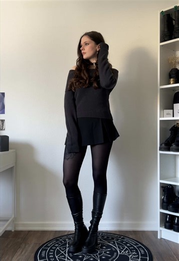 Embrace Spring with Dark Aesthetic Style