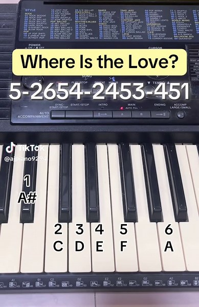 🎹Where Is the Love? (Piano Tutorial) #whereisthelove #blackeyedpeas #piano #tutorial #easypiano #tiktok #shorts #viral #pianotutorial