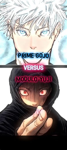 MODULO YUJI VS PRIME GOJO | Who Wins? (classic but works) #shorts