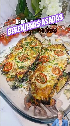 Berenjenas asadas! Rápidas y fáciles! #comida #food #recetasfaciles #recetas #recipe #berenjena