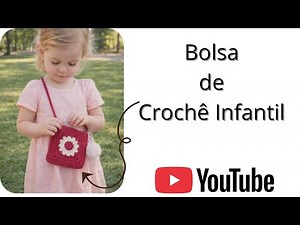 Bolsa de Crochê Infantil Fácil | Passo a Passo para Iniciantes
