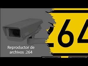 Reproductor archivos .264 y conversión a .avi