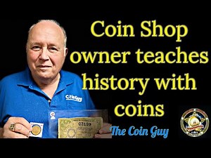 My Coin Shop Owner Teaches History Through Coin Collecting.