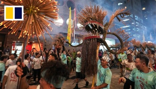 ‘Hong Kong is united to watch this’: Tai Hang fire dragon dance returns after 4 years