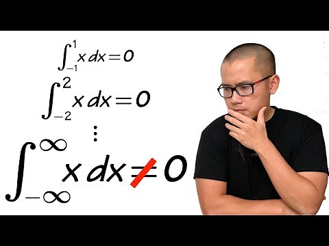 improper integral of x from neg inf to inf