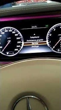 How To Reset Service Of Mercedes Benz W222, S Class