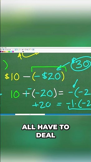 Accounting Parentheses The Shocking Truth About Your Finances #math #maths #finance