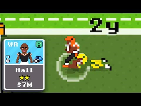 B HALL. 1 DRIVE. FOR THE WIN. Retro Bowl Gameplay #81