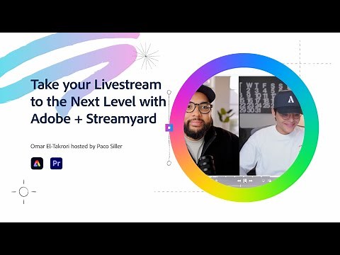 Take your Livestream to the Next Level with Adobe Express and Premiere Pro
