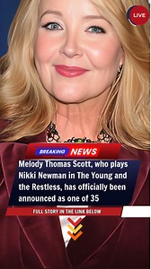 Melody Thomas Scott, who plays Nikki Newman in The Young and the Restless, has officially been announced as one of 35 artists in the Class of 2026 to be honored on the Hollywood Walk of Fam 🎥 FULL STORY REVEALED:https://getnewsnow.info/melody-thomas-scott-who-plays-nikki-newman-in-the-young-and-the-restless-has-officially-been-announced-as-one-of-35-artists-in-the-class-of-2026-to-be-honored-on-the-hollywood-walk-of-fam/ | Classic Young & Restless Moments