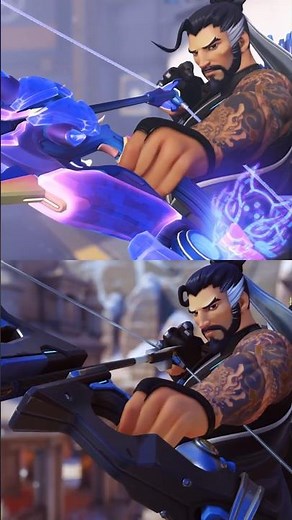 OVERWATCH - HANZO MYTHIC WEAPON [COMPARISON] #overwatch