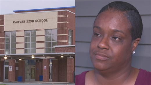 Parent reacts to news of Carver High School shooting