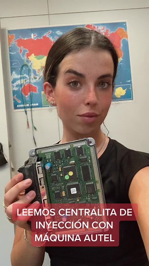 Leyendo Centralita de Inyección con Máquina AUTEL